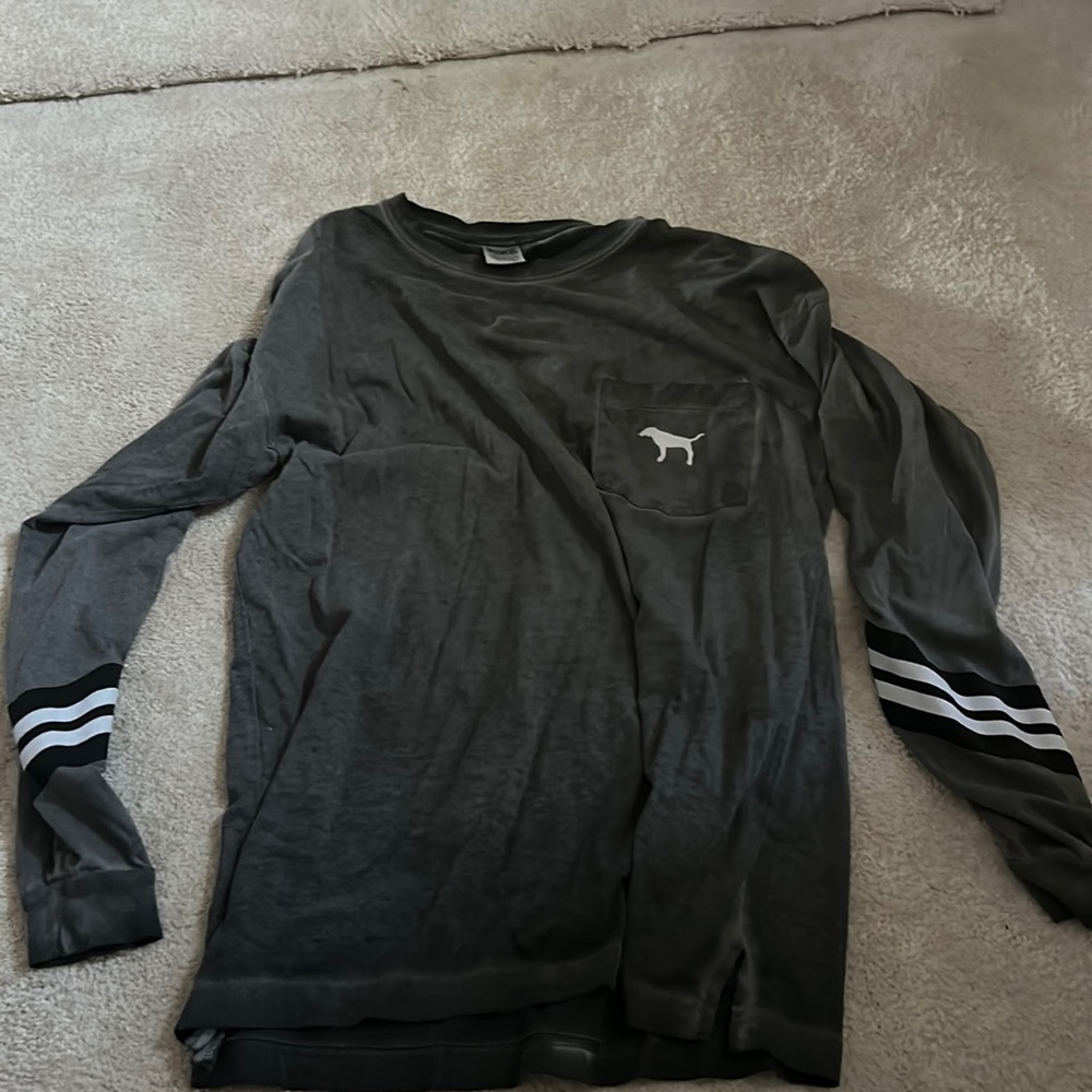 Pink shirt long sleeve,x